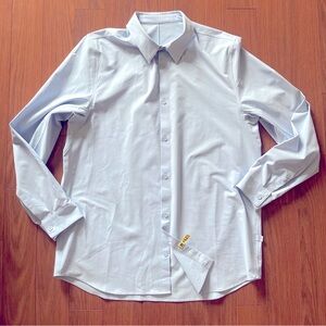 Lululemon - Mens Large - Baby Blue Button Up Shirt